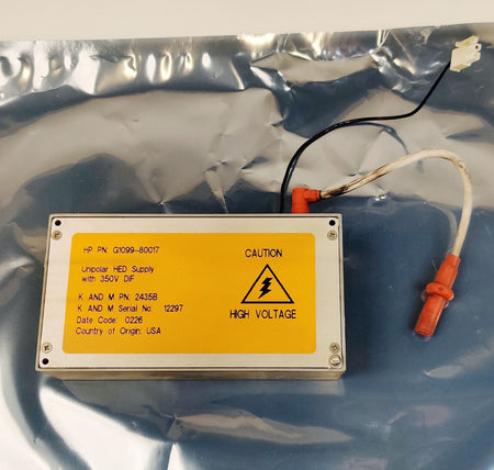 Agilent 5973 G1099-80017 -10kV Unipolar HED Power Supply w 350V DIF 2435B Tested