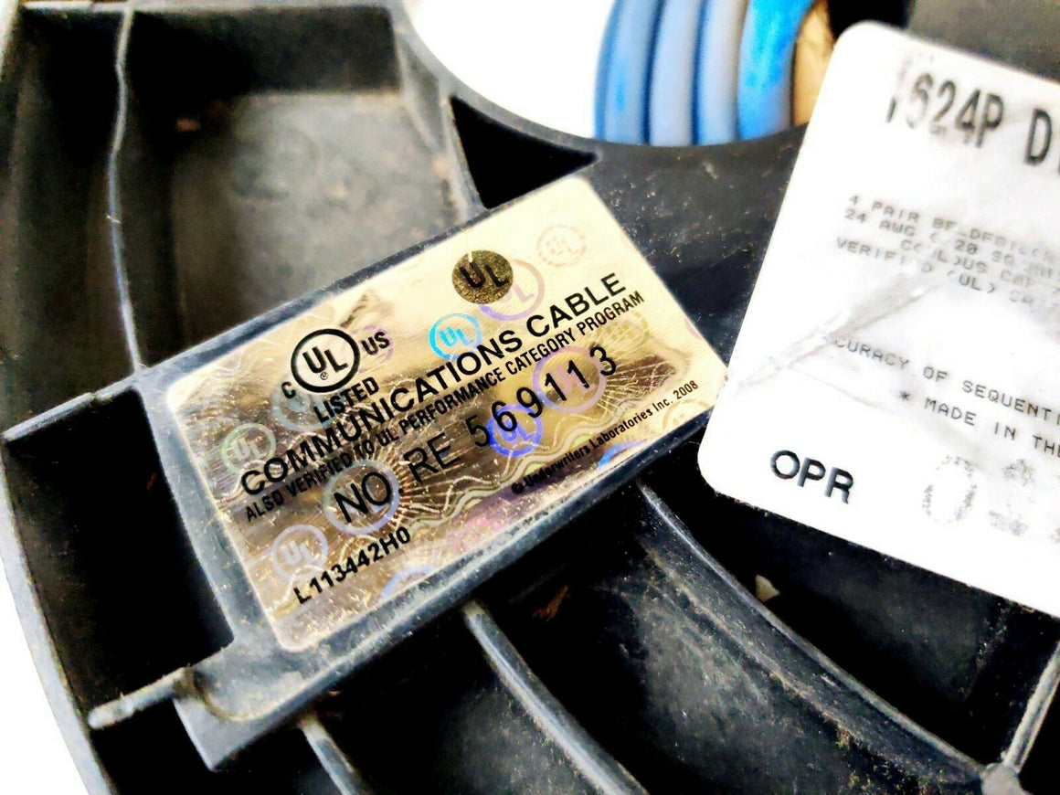Belden 1624P D15 24AWG Data Twist 5 Shielded CAT-5 Multi Conductor Cable 122 Ft