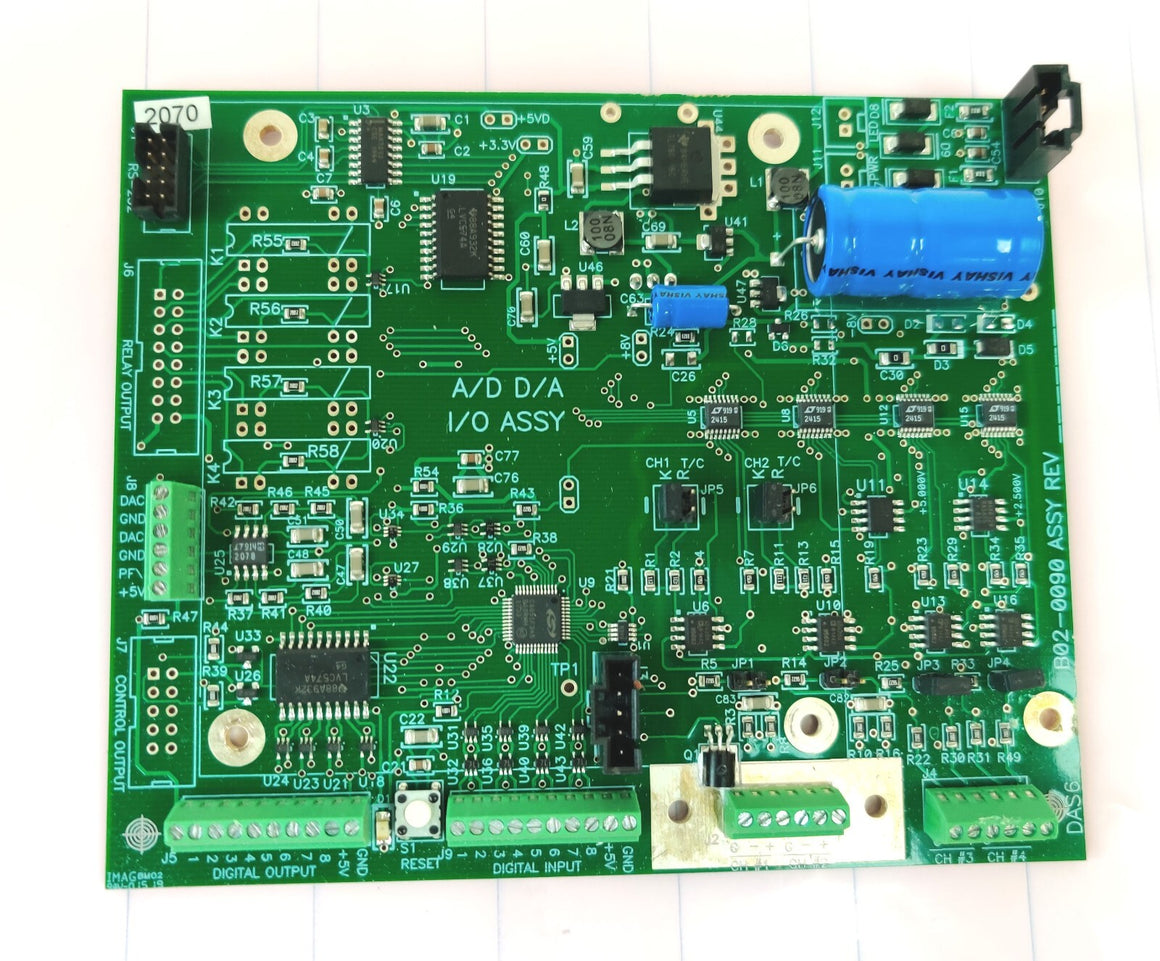 Perkinelmer FIAS System B02-0090 B01-0090 D/A A/D I/O PCB Board