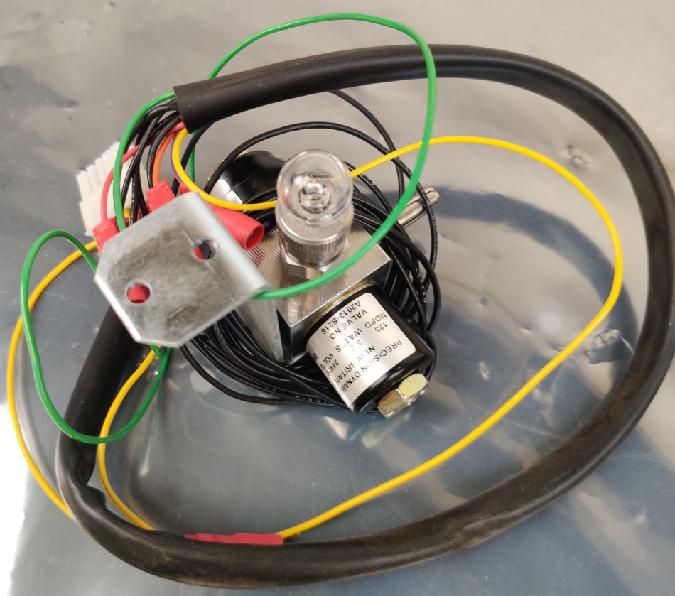 ThermoQuest Finnigan Trace MS Reference Gas Vial Vacuum Sensor w/ Solenoid Valve