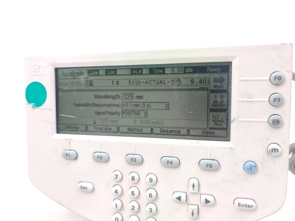 Agilent G1314A Wavelength Detector VWD w G1314-60186 Standard Cell & LAN Card