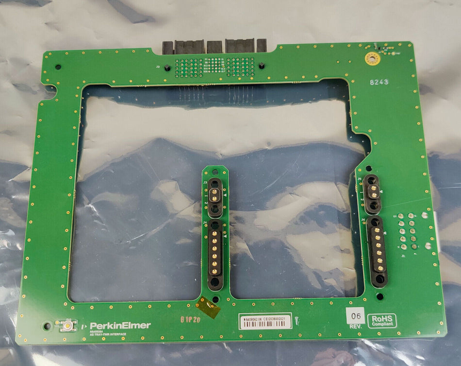 PerkinElmer 2400 GC/MS N6409562 N6409564 Autosampler Tower Interface PCB