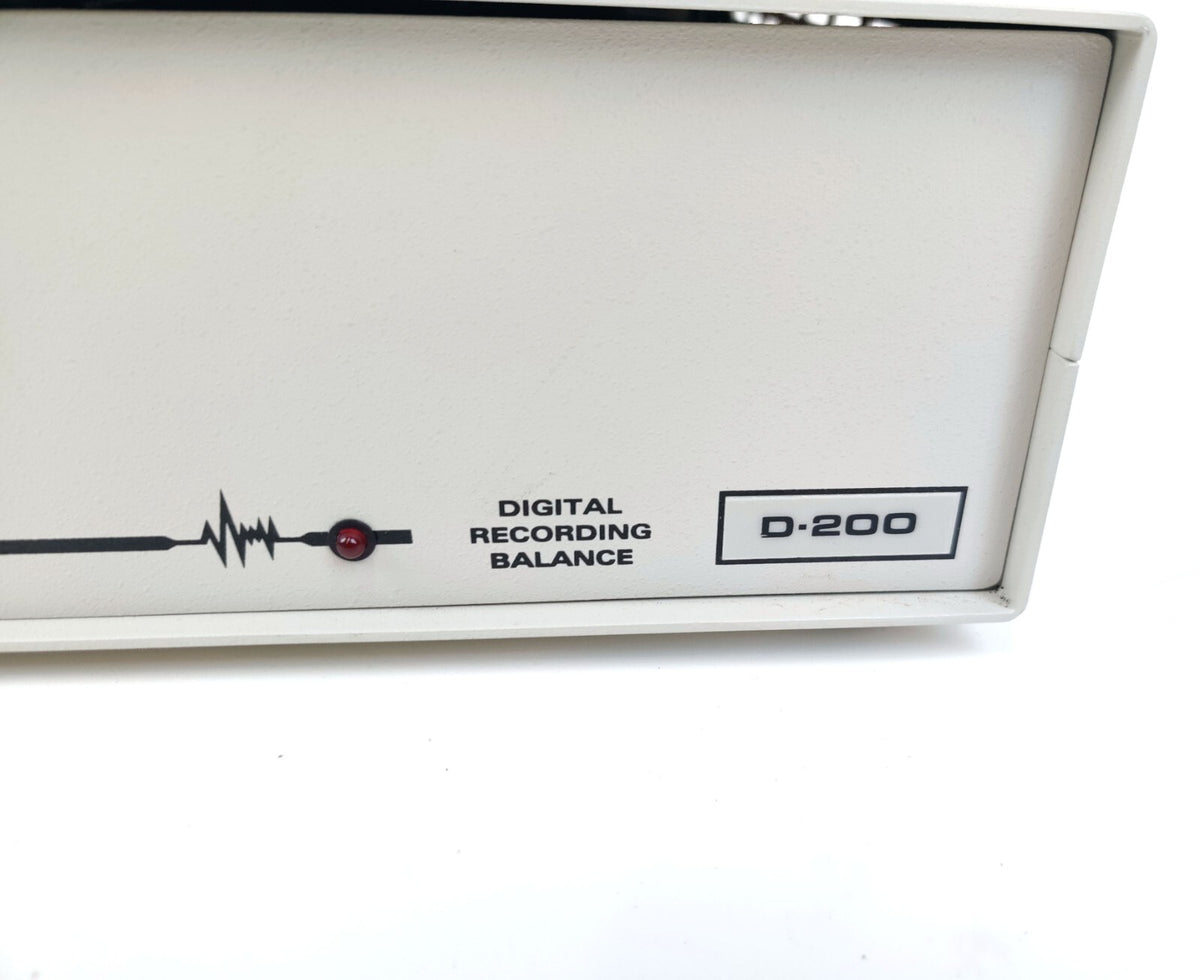 Cahn Instruments D-200 Digital Laboratory Recording Balance 1.5g &.5g 001-01320 - 