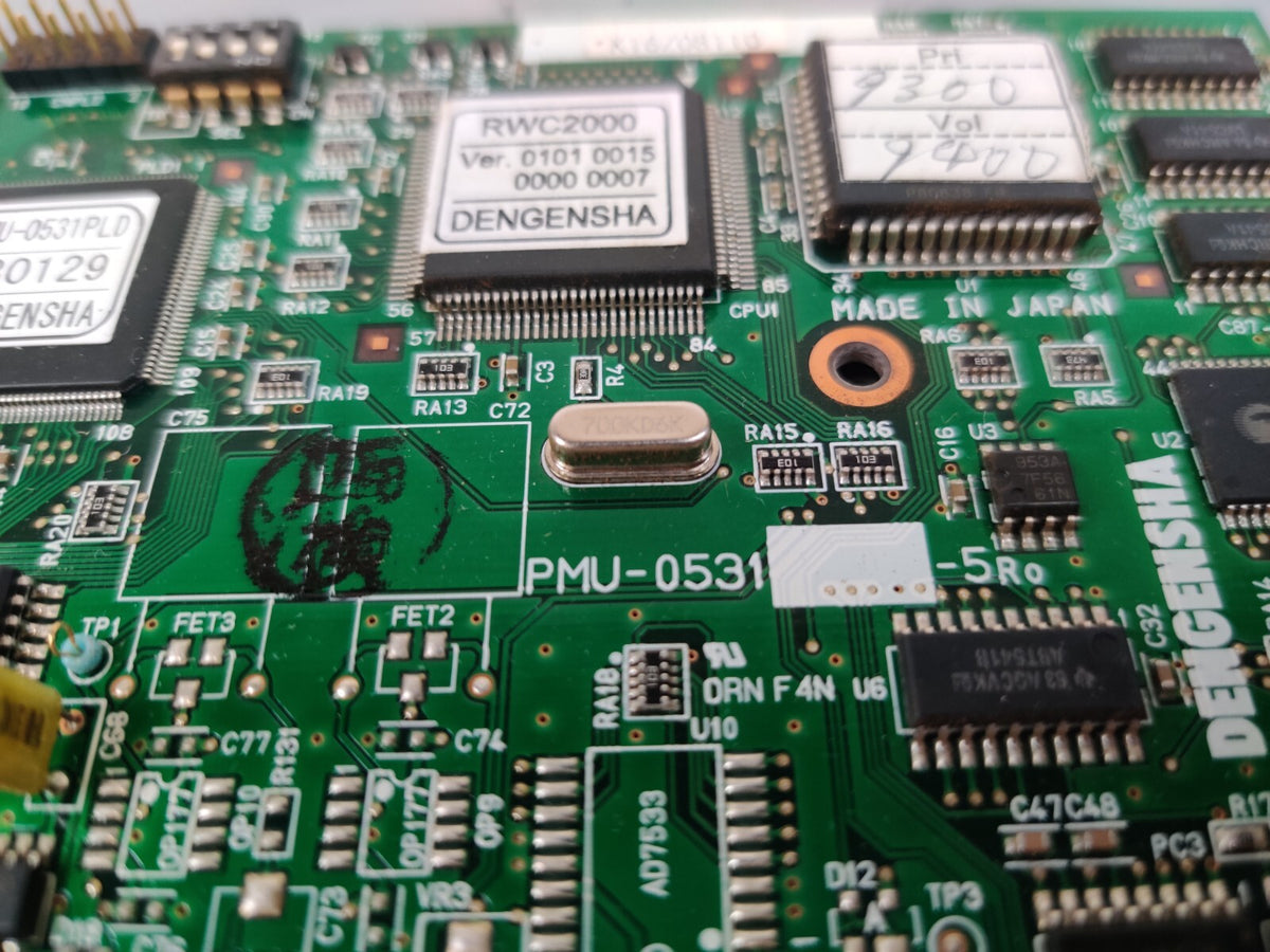 Dengensha PMU-0531 Circuit Board Ver. 0101 0015 for RWC-2000 Weld Control - 