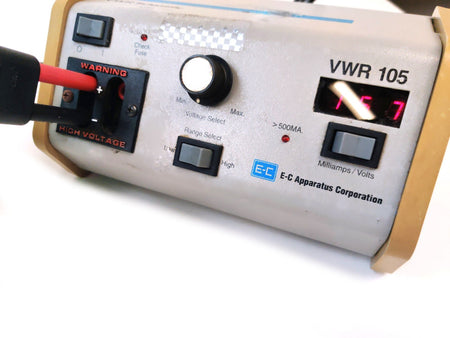 VWR E-C Apparatus 105 Electrophoresis Power Supply 250V, 300mA, 200W *Tested* - 