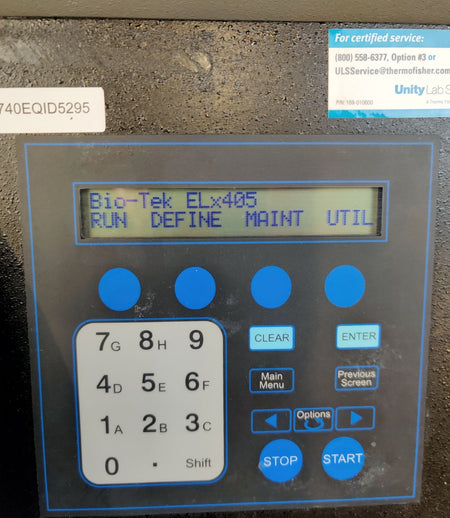 Agilent BioTek ELx405 Auto Microplate Washer w 7103034 Vacuum Pump, Waste Bottle