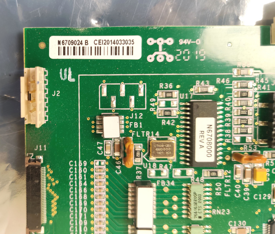 TMX Kyocera LCD N6709024 issue B LCD Card for PerkinElmer N6550070 LCD Interface