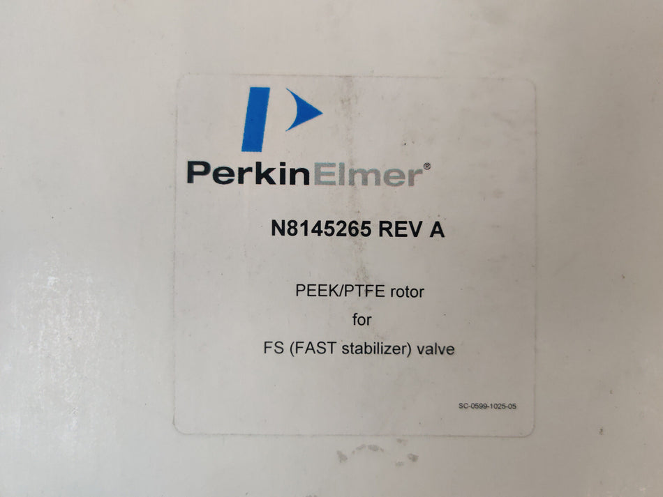 ESI SC-FAST Autosampler N8145265 PEEK/PTFE Stabilization Rotor 6 Port Valve