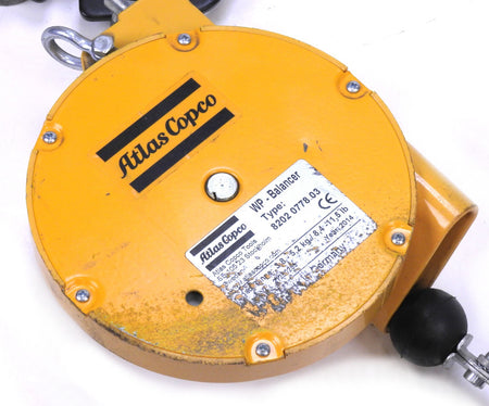 Atlas Copco 8202 0778 03 Tool Balancer 8.4-11.5 Lb, 1.6 Cable Length w Trolley