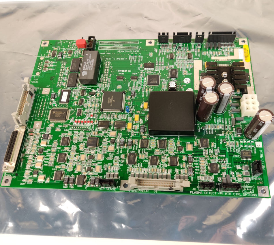 PerkinElmer Optima N0779614 issue C PCB Board RF CTRLR/LIMIT N077-9614. Working