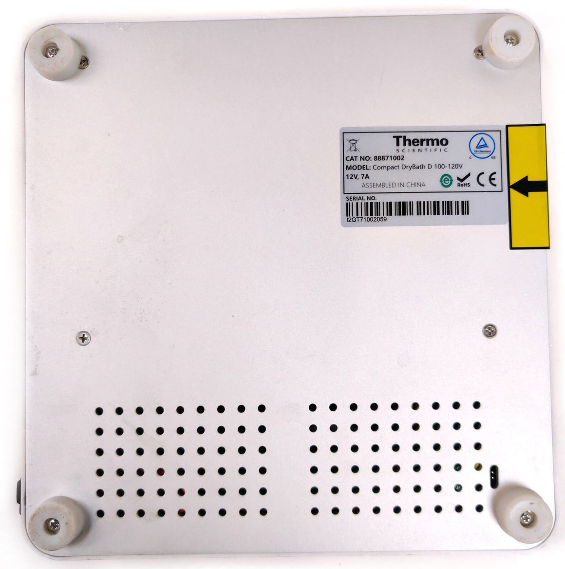 Thermo Compact Dry Bath 88871002 Digital Heater 100°C w power supply
