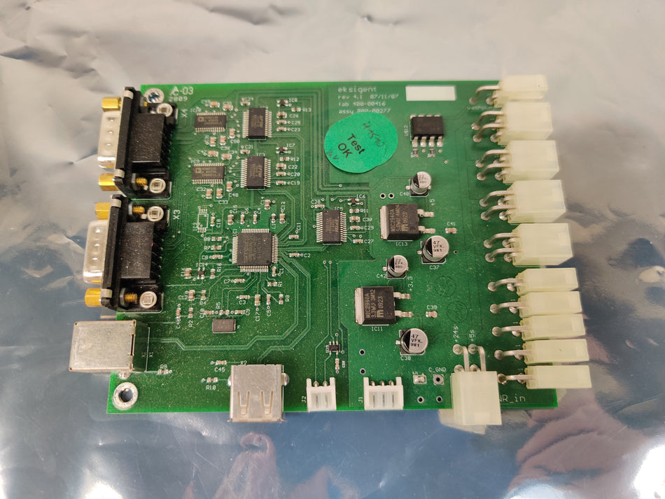 Eksigent Sciex Nano LC Ultra HPLC HUB Controller PCB Eksigent 800-00277