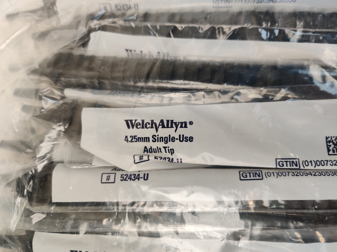 Welch Allyn 901001 KleenSpec Otoscope Ear Specula 52434-U 4.5mm Box of 850