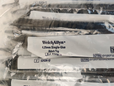 Welch Allyn 901001 KleenSpec Otoscope Ear Specula 52434-U 4.5mm Box of 850