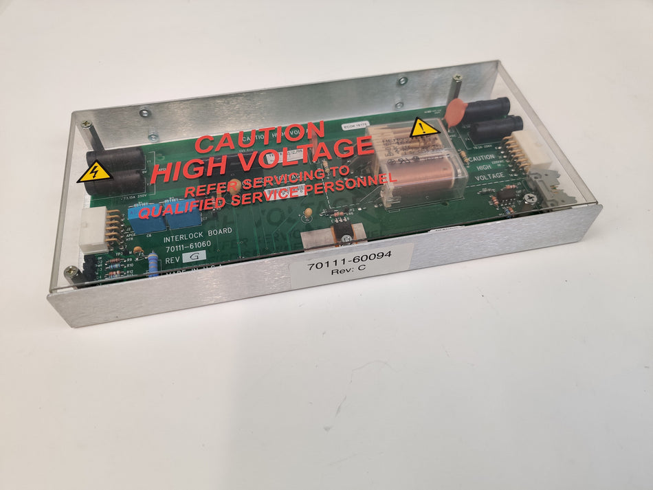Thermo Thermo TSQ Quantum 70111-61060 Interlock PCB w Enclosure 70111-60094 Tested