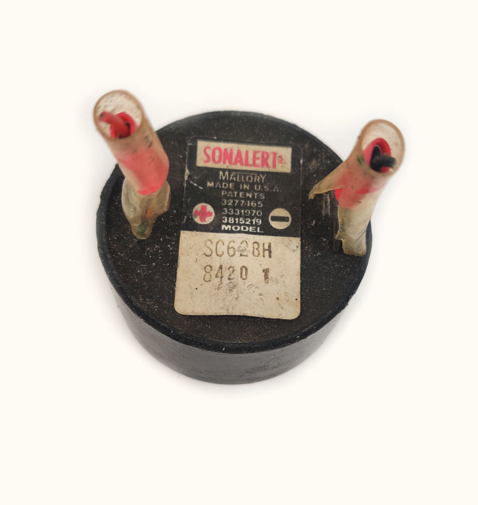 Mallory Sonalert SC28H 6-28VDC Medium Loudness 89 dBA Continuous Tone
