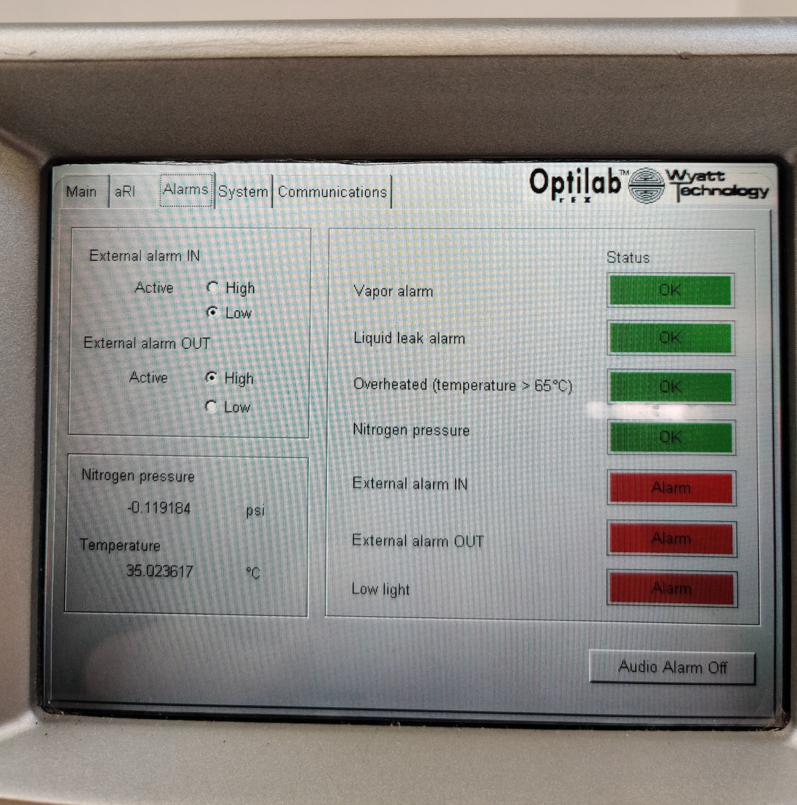 Wyatt Optilab HPLC Refractive Index Detector REX WREX-10 – Used & Tested