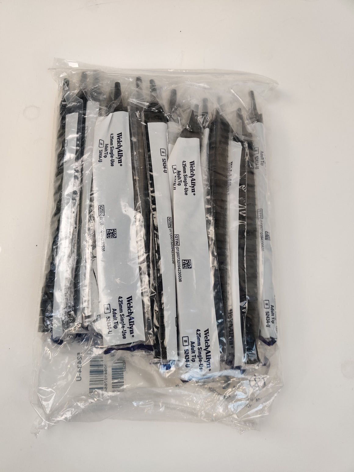 Welch Allyn 901001 KleenSpec Otoscope Ear Specula 52434-U 4.5mm Box of 850