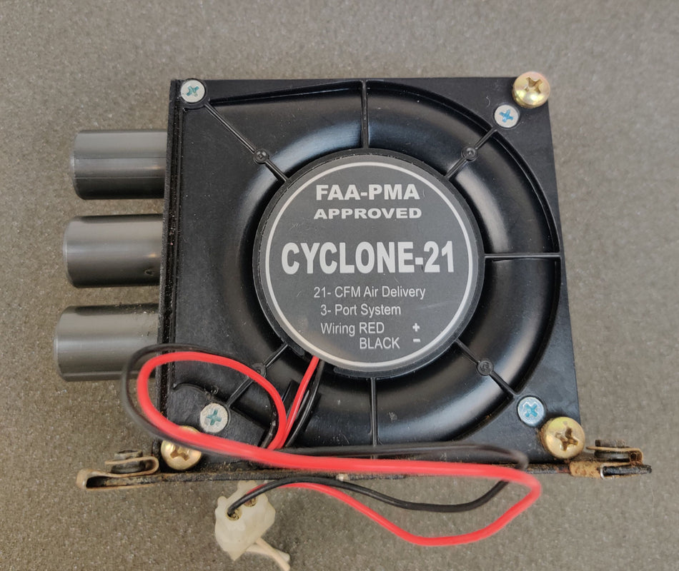 Lone Star Aviation Cyclone-21 Avionics Cooling Fan (24V) CRB-6457