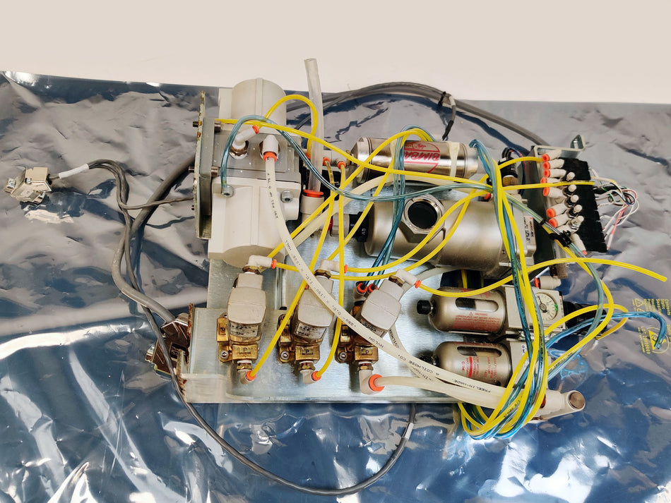 E4D Planmeca Planmill 40 Dental Milling Machine Air Gas Manifold w Valves Tested