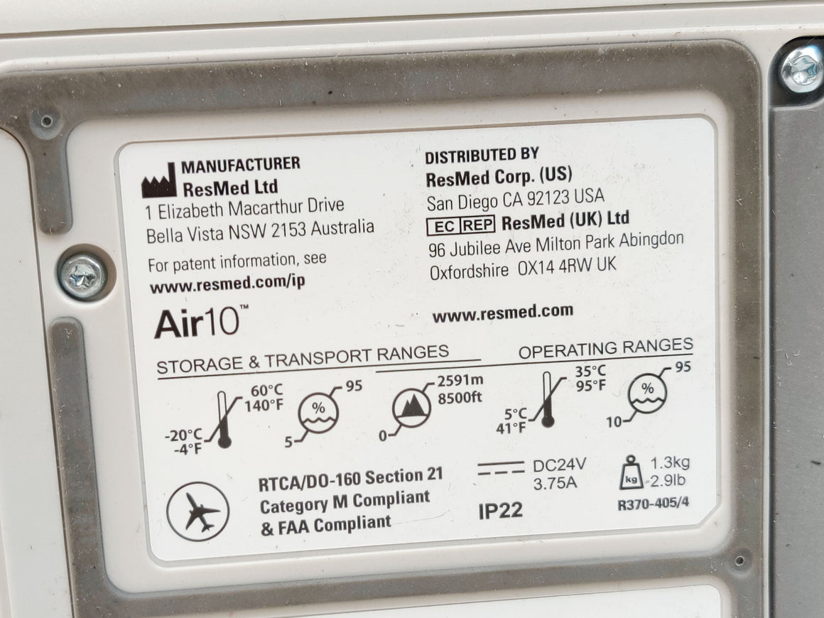 ResMed AirSense 10 AutoSet CPAP Machines