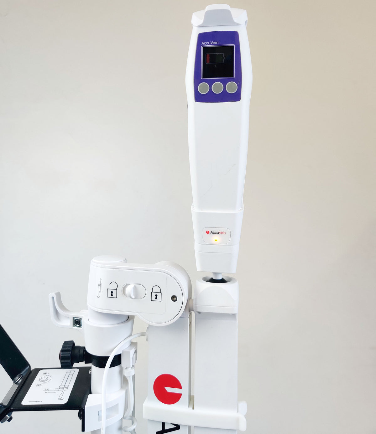 Accuvein AV500 Portable UV Light Vein Finder with Stand, Charger, - 