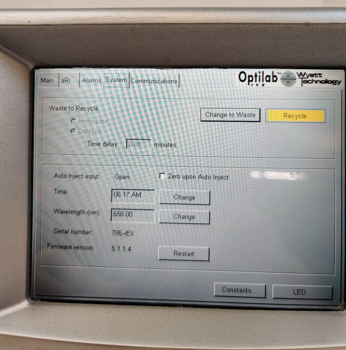 Wyatt Optilab HPLC Refractive Index Detector REX WREX-10 – Used & Tested