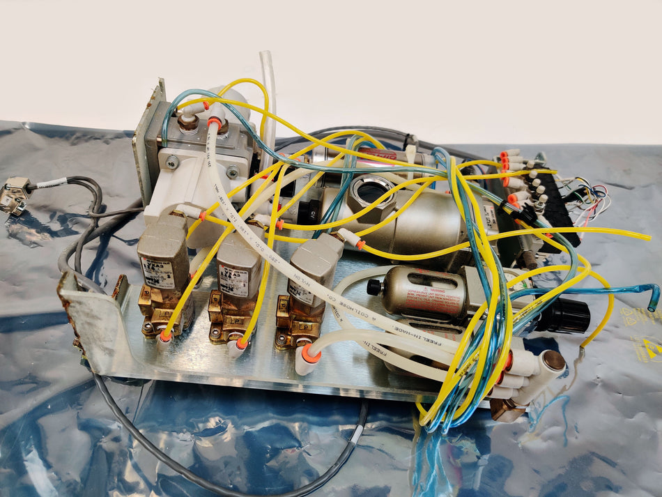 E4D Planmeca Planmill 40 Dental Milling Machine Air Gas Manifold w Valves Tested