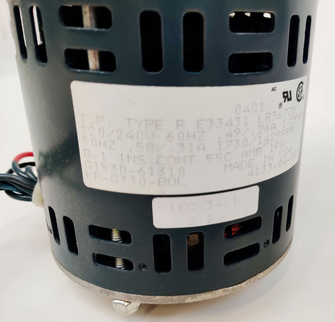 Agilent G1530-61310 Oven Fan & Motor Assy for 6890 Gas Chromatograph Tested