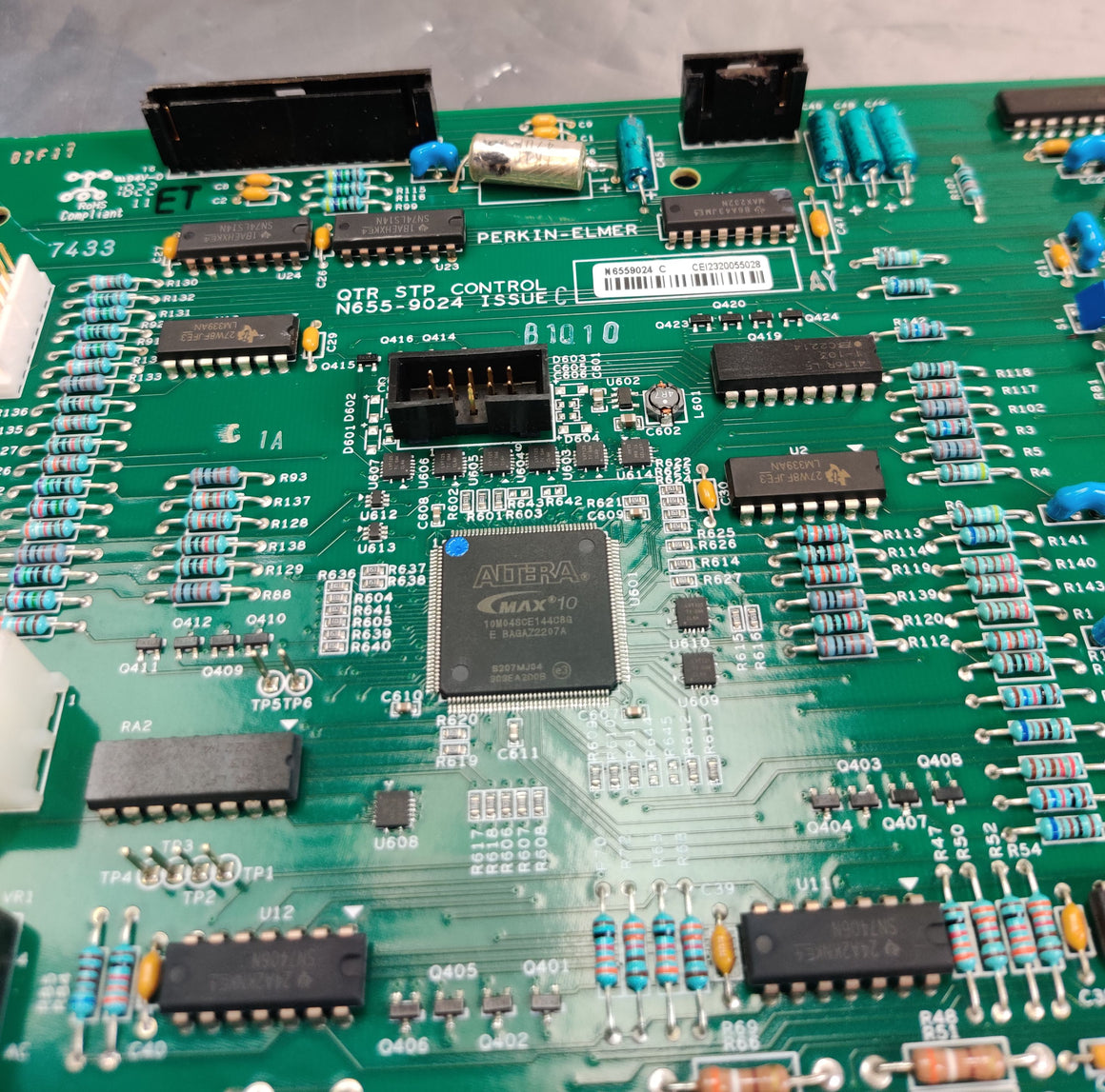 PerkinElmer Clarus GC QTR SPT Control PCB N6559024 rev