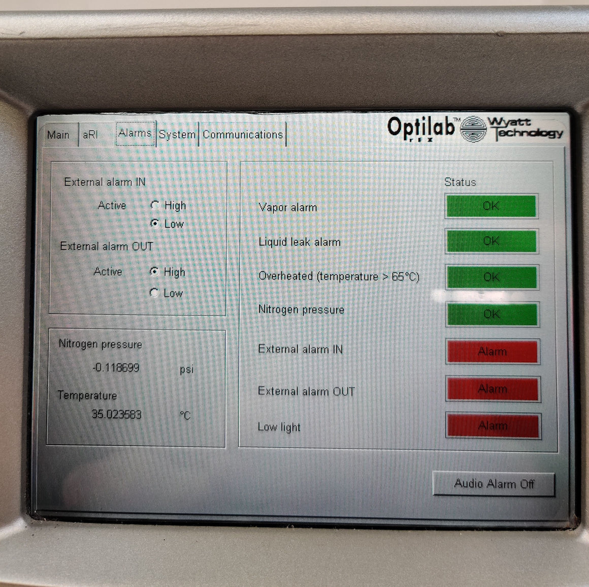 Wyatt Optilab HPLC Refractive Index Detector REX WREX-10 – Used & Tested