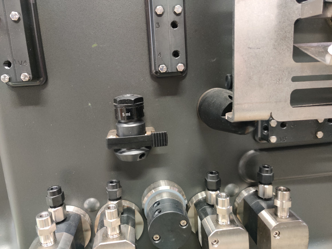 GE Cytiva AKTA Pilot FPLC Fast Protein Liquid Chromatograph Calibrated by Cytiva Until July 31
