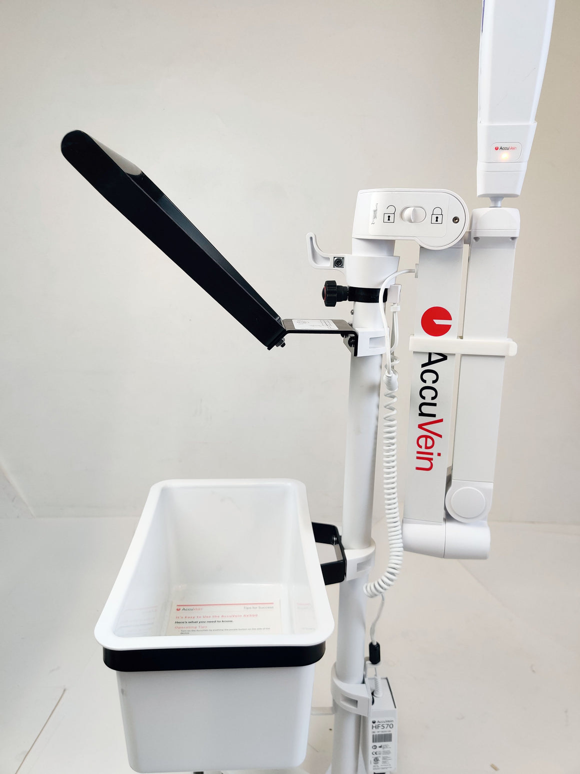 Accuvein AV500 Portable UV Light Vein Finder with Stand, Charger, - 