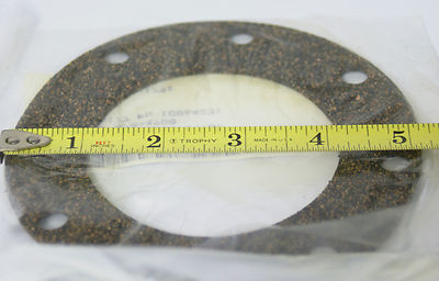 Lot of 30 Clark Fuel Tank Butterfly Valve Flange Gasket 3" ID  3/8" Bolt Holes 8