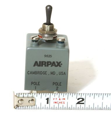 AIRPAX  Circuit Breaker 240 V AC / 50 V DC 2 pole 81541 AP12-2613-209