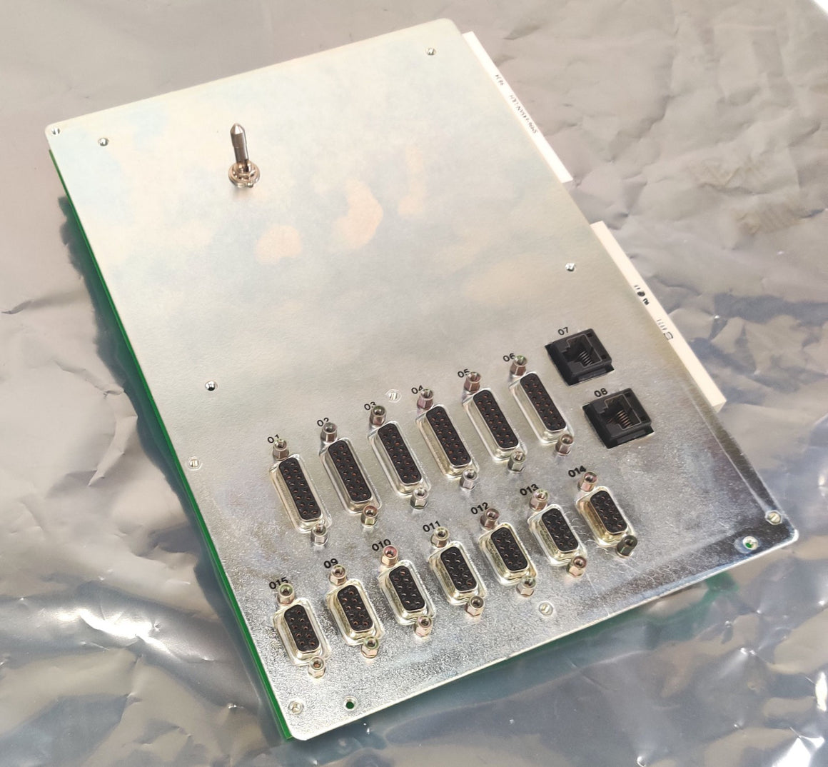 Waters Micromass LCT Interface Connector Panel PCB MA3753-201L4D