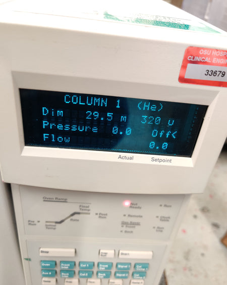 Agilent 6890N Network Gas Chromatograph with FID Detector & S/SL Injector Tested
