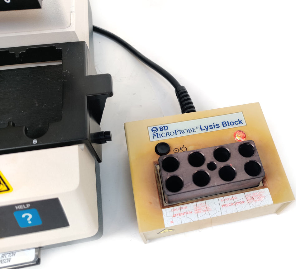 Becton Dickinson MicroProbe Processor 250100 VP III Microbial System w Block and