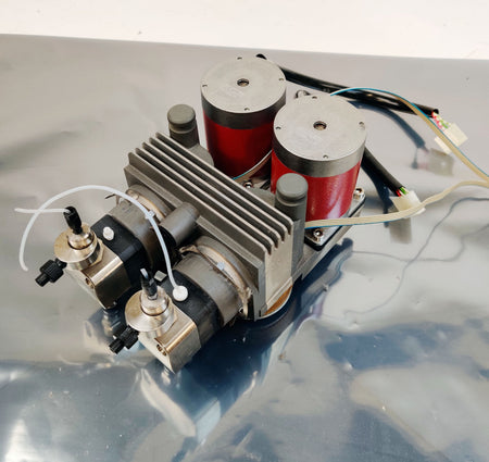 GE Cytiva AktaXpress AKTA Crossflow P-900 10ml Pump Head w Motor 6600R165 Tested