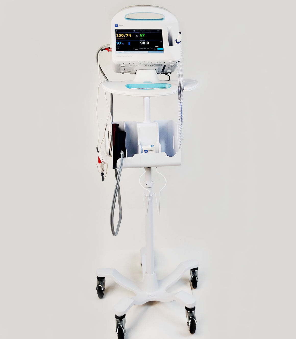 Welch Allyn Connex 6000 Vital Signs Monitor 64NTXX, NIBP, SPO2, Cuff & - 