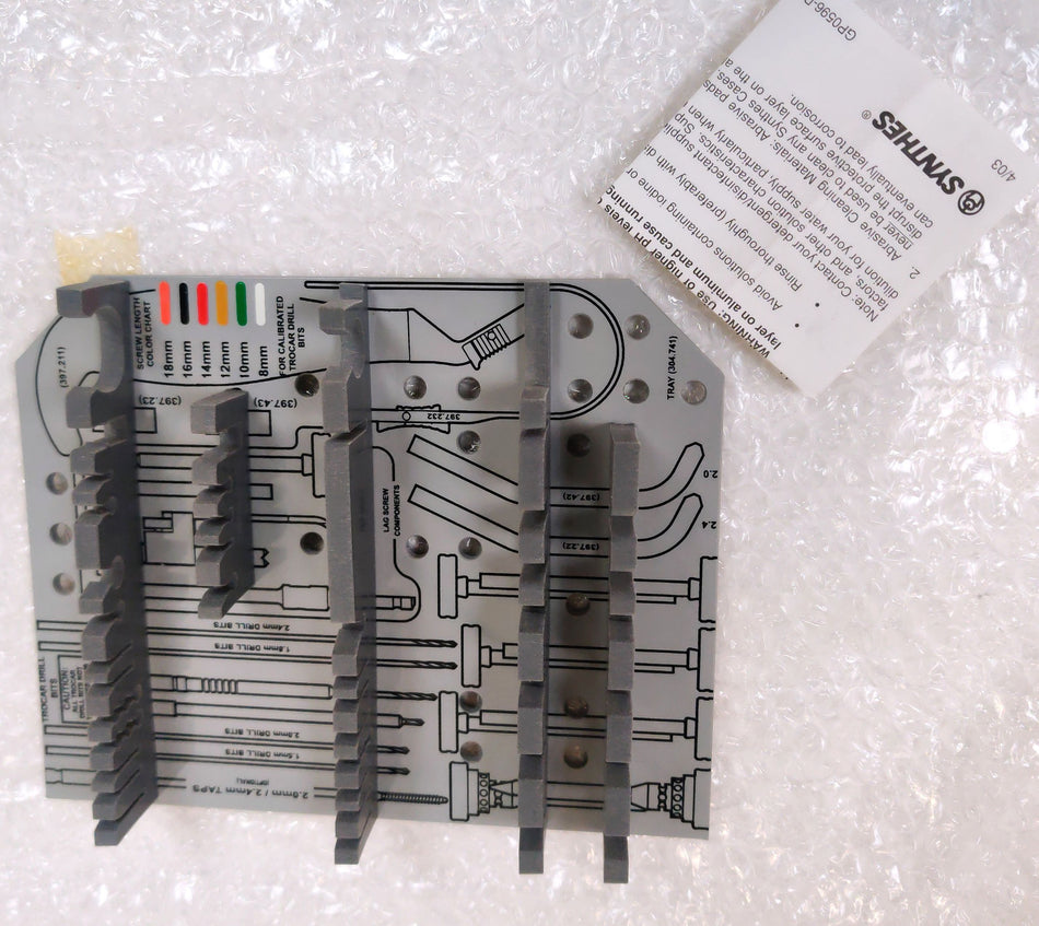 Synthes 304.741 Trocar Drill Tray Insert B Surgical Instruments