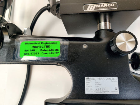 Marco Keratometer 1 Optical Ophthalmometer for Optometry Laboratories - 