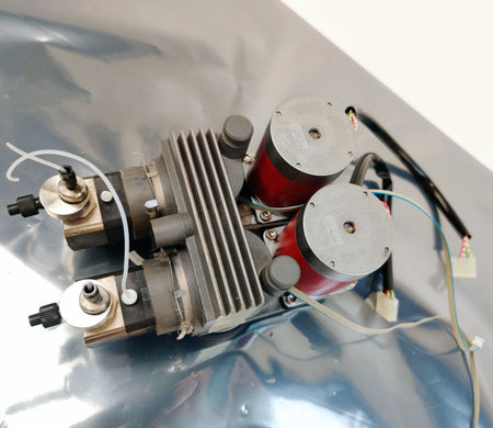 GE Cytiva AktaXpress AKTA Crossflow P-900 10ml Pump Head w Motor 6600R165 Tested