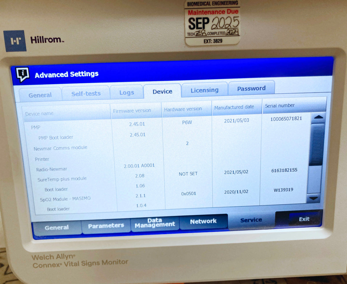 Welch Allyn Connex 6000 Vital Signs Monitor