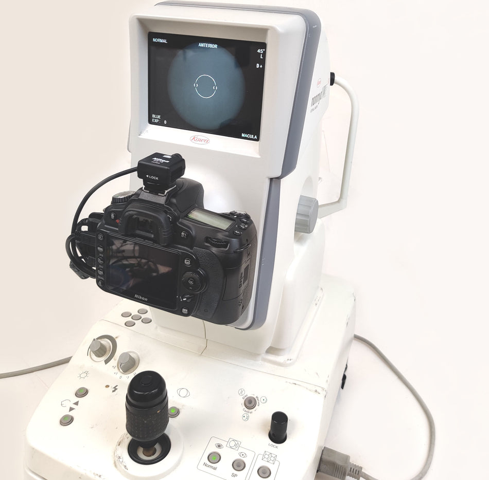 Kowa Nonmyd WX-3D Simultaneous Stereoscopic Retinal Camera w Nikon D90 Camera