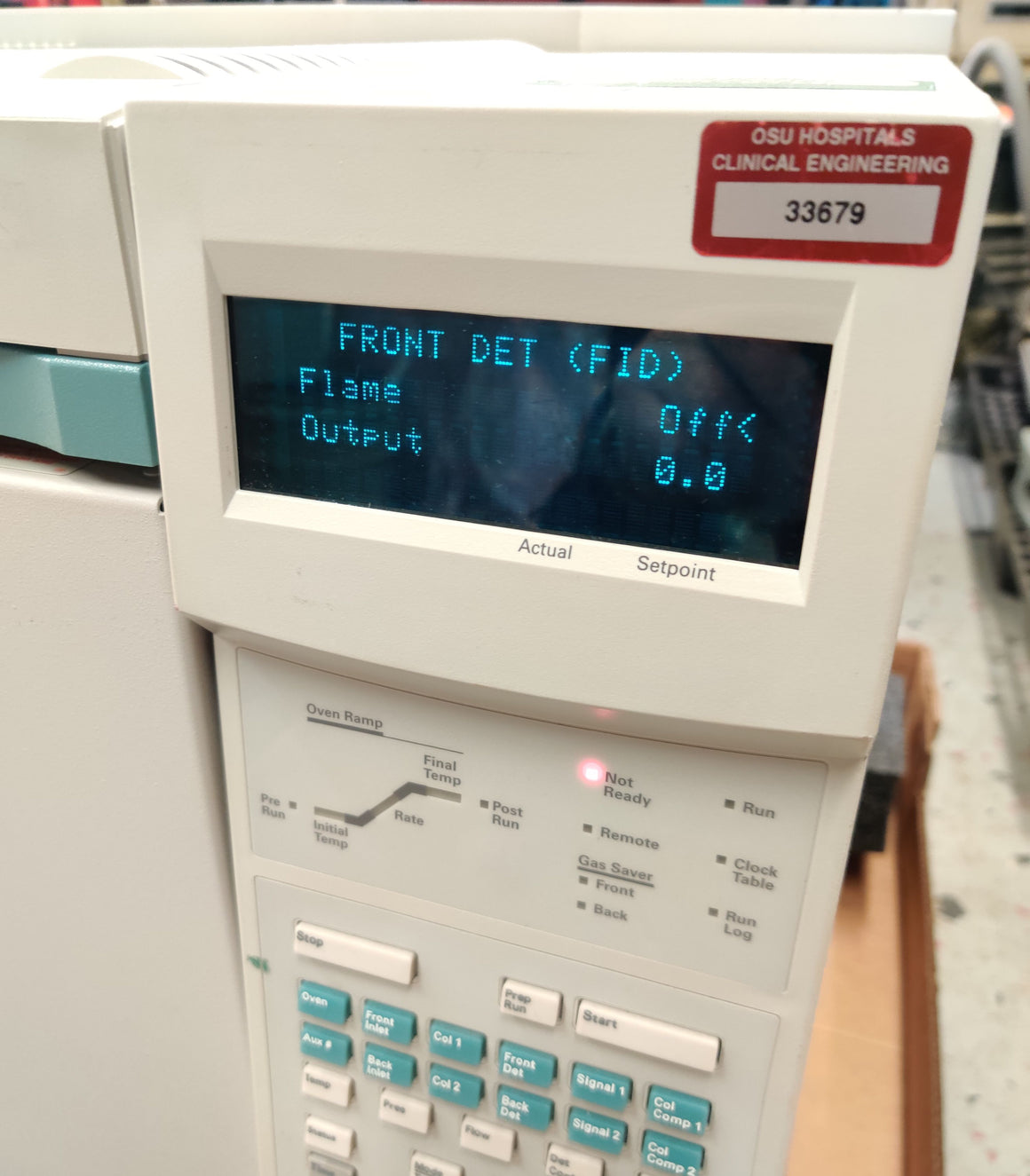 Agilent 6890N Network Gas Chromatograph with FID Detector & S/SL Injector Tested