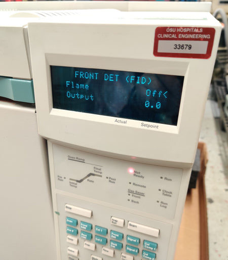 Agilent 6890N Network Gas Chromatograph with FID Detector & S/SL Injector Tested