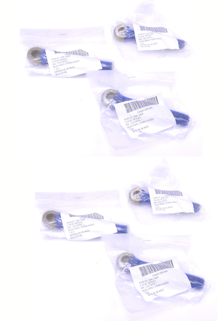 1/2"- 20 TPI 3.75" L Adjusting Thread Eye Bolt. Mvehicles. Zinc Plated. LOT OF 6