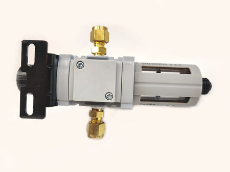 Air Filter-Regulator Piggyback 1/4" NPT 145 PSI compare Parker 06E18A11AC