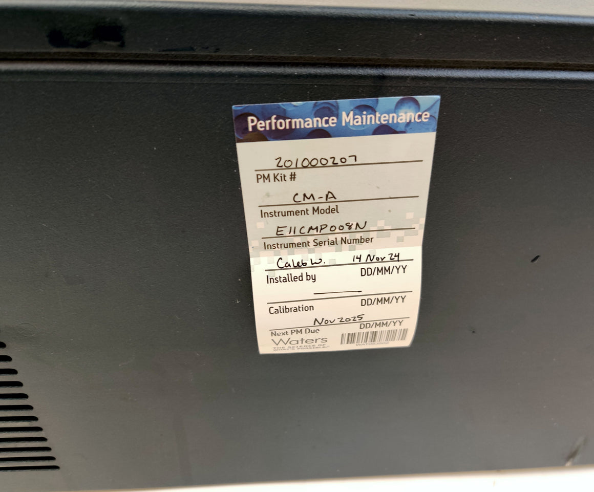 Waters Acquity Column Manager UPLC HPLC System 186015043 Tested